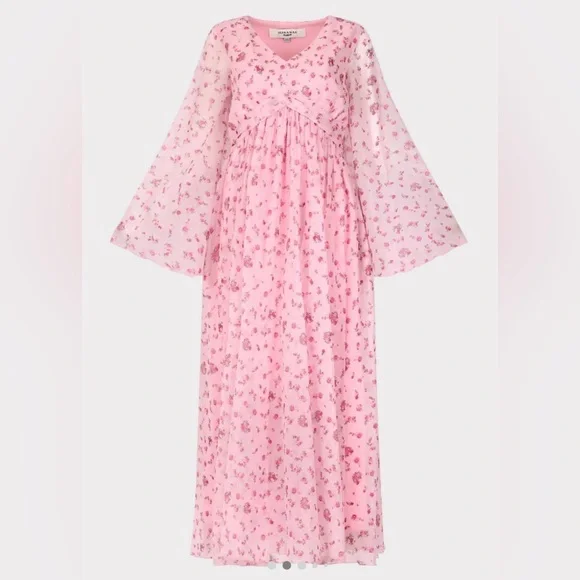 NWT JESSAKAE Rosamund pink dress 4x - Picture 2 of 2